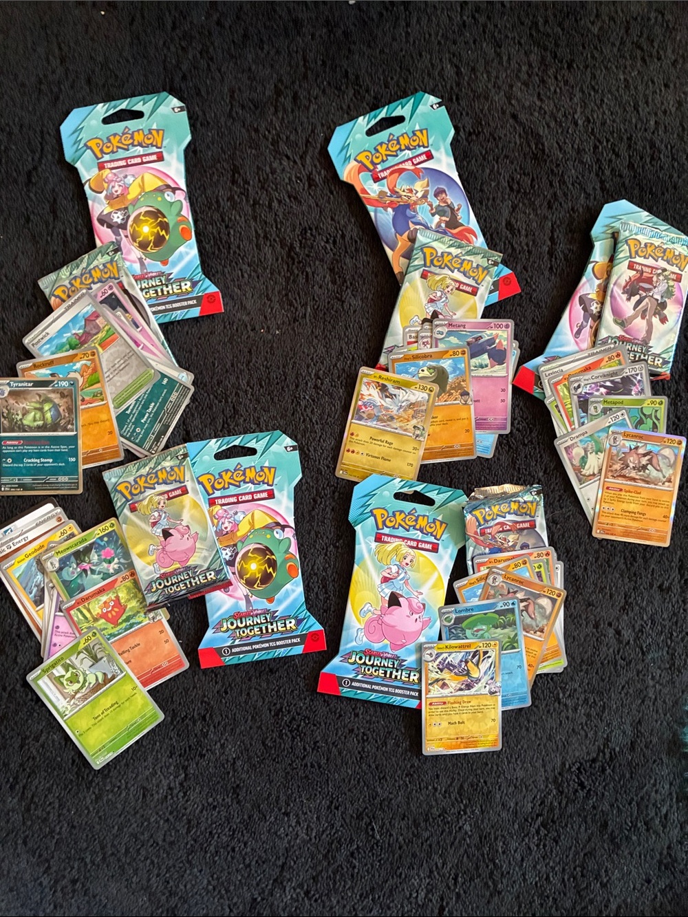 Pokémon Journey Together 5 Just Opened Booster Packs All Cards In
15 Shiny/holo